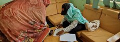 Gederef State, Sudan, Distribution of Cash for Shelter and NFI by a NRC in Gederef 