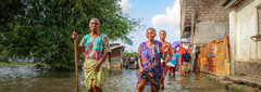 DR of the Congo, Since mid-December, flooding of the Congo River has caused extensive damage in the Kingabwa and Kinsuka neighborhoods of the Congolese capital Kinshasa.