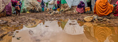 Baidoa Southwest State, Somalia, Buurey Manaas IDP site