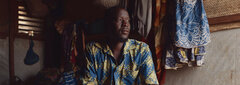 Centre-Nord Region of Burkina Faso, Saouta Ousseni, 40, used to work as a farmer before having to flee his home in 2021, after two of his family members were killed. He now lives in a site for displaced people in Tiwega 1, Kaya.