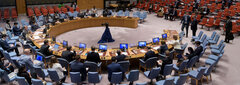 New York, USA, The Security Council meets to discuss the situation in Yemen.