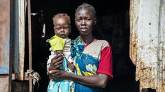 Malakal County, Upper Nile State, Malakal IDP site of Waystation