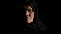 NANGARHAR, EASTERN AFGHANISTAN, Marhaba, an elderly woman living alone, faces fear without shelter as winter approaches in Nangarhar.