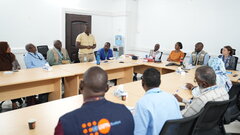 Kassala State, Sudan, Coordination team briefing HC mission to Gederef and Kassala.