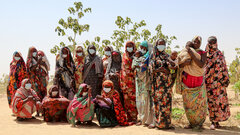 Abeche, Chad, This learning centre teaches agricultural practices that help improve access, availability and utilization of food. It has become a test site for community development in the region.