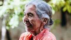 Los Portillitos, Honduras, Maximina, a vibrant 83-year-old woman, is among the millions of people who live in Honduras' dry corridor. Erratic rainfall and severe drought in the dry corridor routinely trigger food security, nutrition, health, WASH and livelihoods needs.