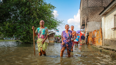 DR of the Congo, Since mid-December, flooding of the Congo River has caused extensive damage in the Kingabwa and Kinsuka neighborhoods of the Congolese capital Kinshasa.