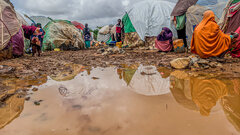 Baidoa Southwest State, Somalia, Buurey Manaas IDP site