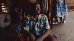 Centre-Nord Region of Burkina Faso,  Saouta Ousseni, 40, used to work as a farmer before having to flee his home in 2021, after two of his family members were killed. He now lives in a site for displaced people in Tiwega 1, Kaya.  